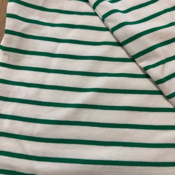 NWT J Crew Women’s Striped Henley 100% Cotton size 2x - Picture 3 of 10